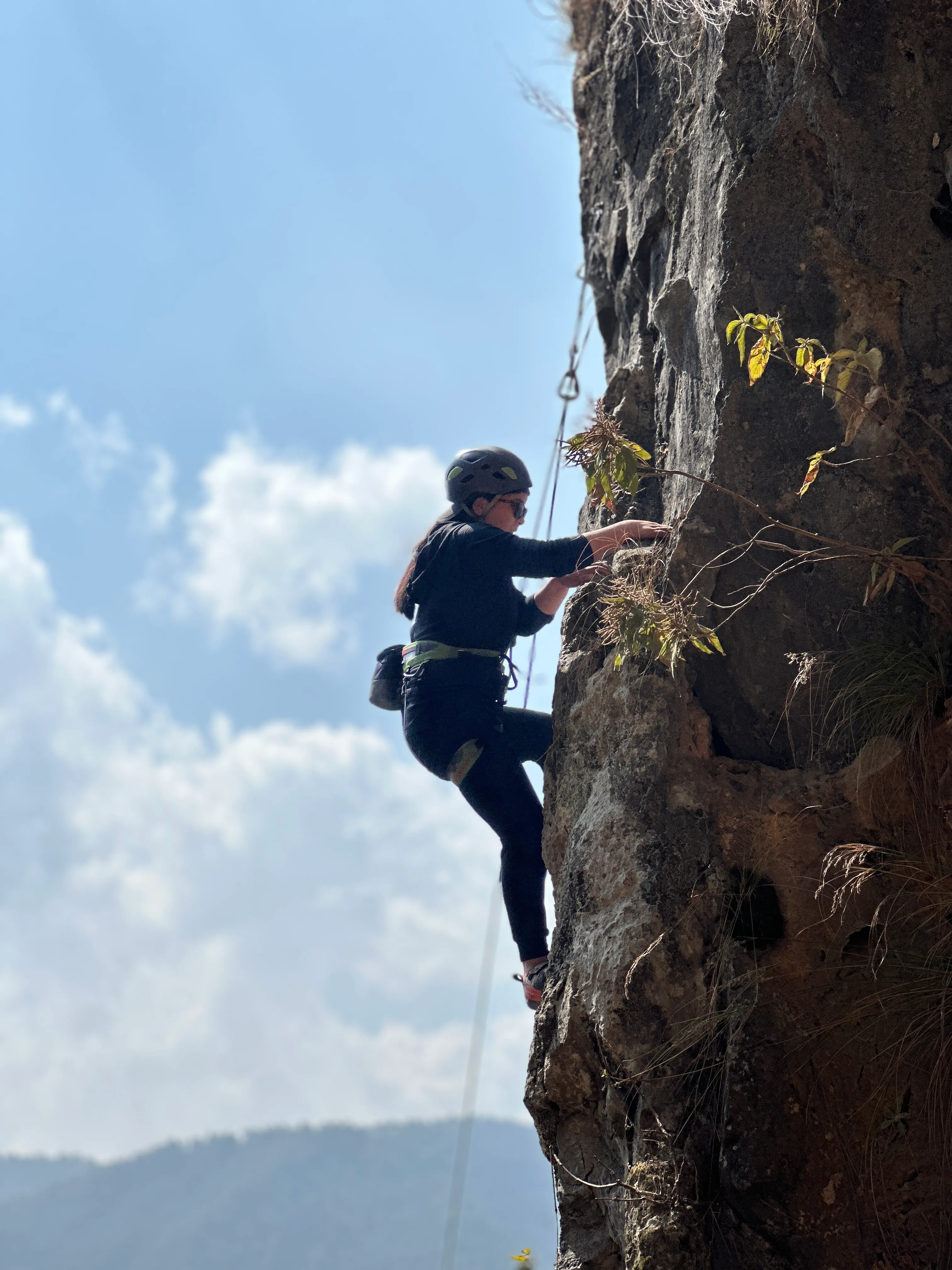 Technical Rock Climbing Practice